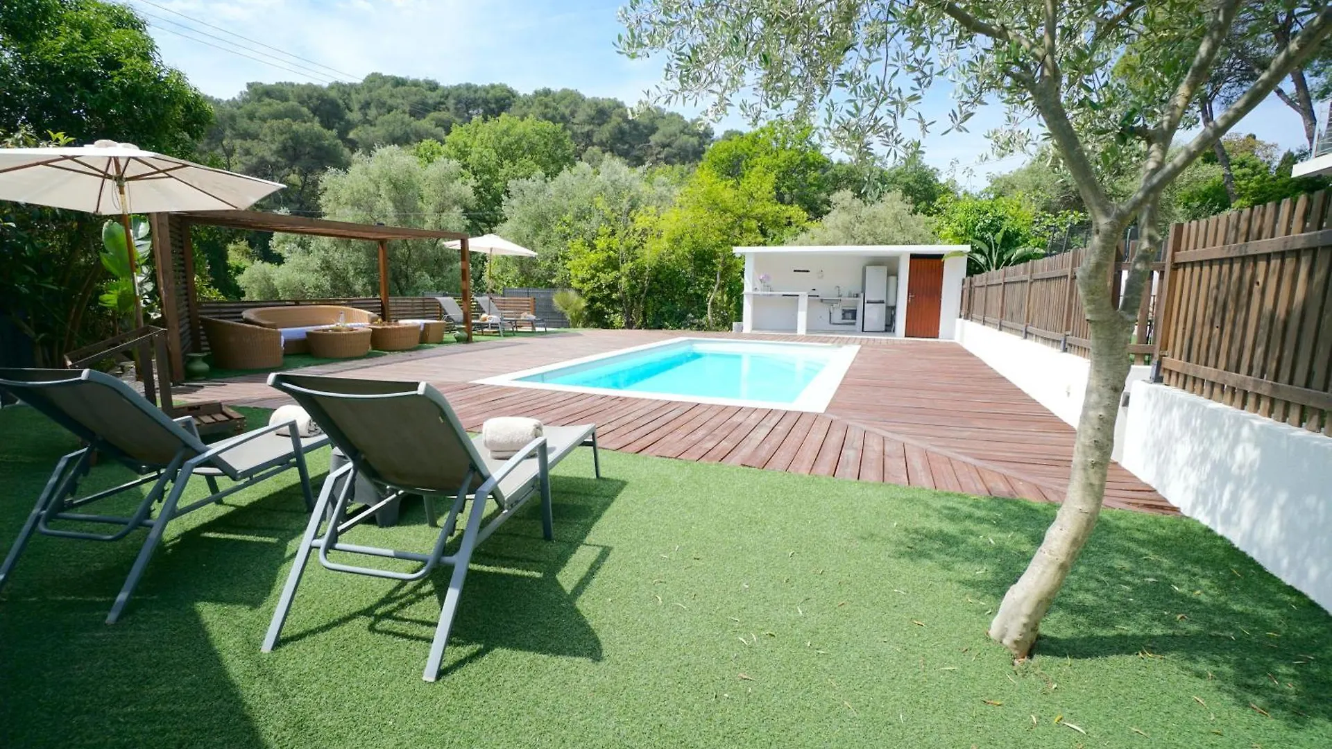 Villa Luxe Californienne - Piscine Poolhouse アンティーブ 0*,  フランス