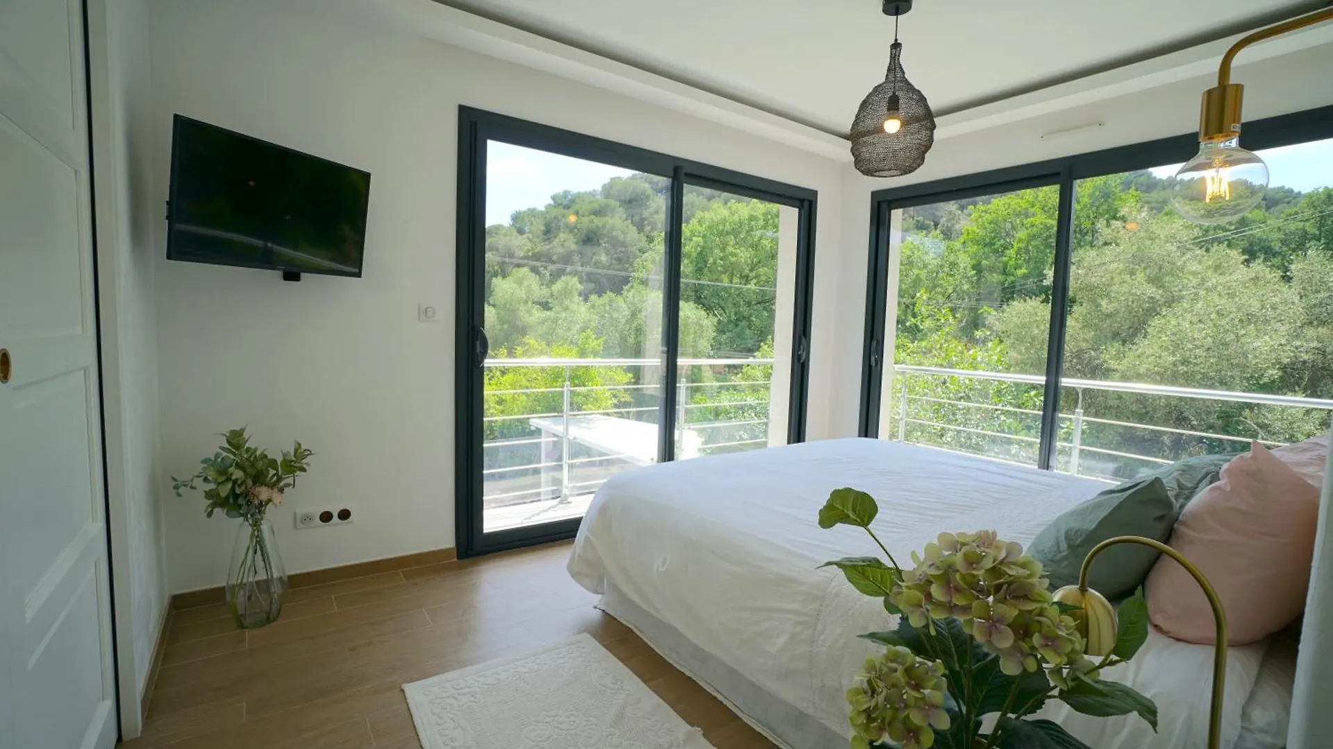 Villa Luxe Californienne - Piscine Poolhouse Antibes
