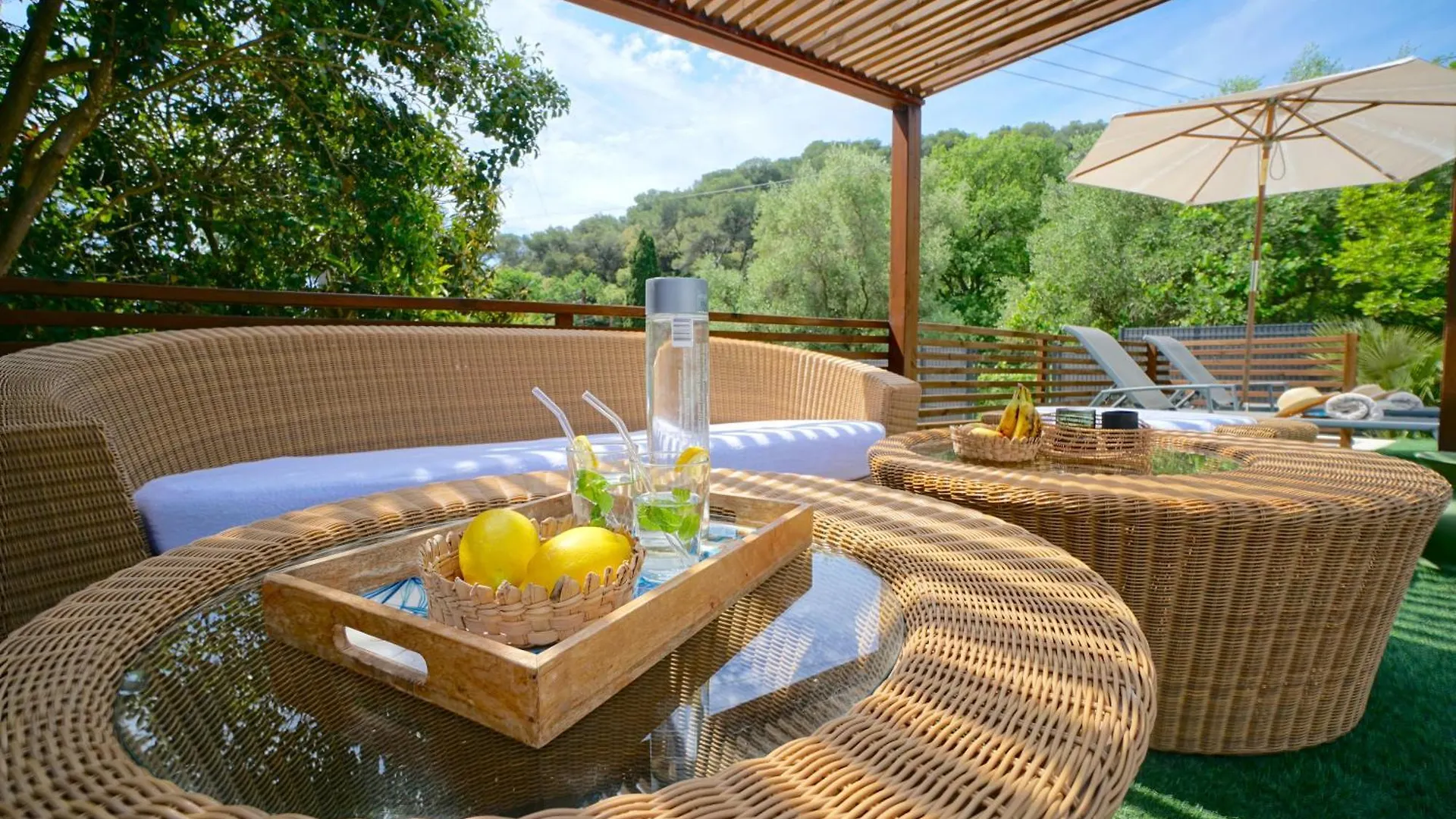 Villa Luxe Californienne - Piscine Poolhouse Antibes France
