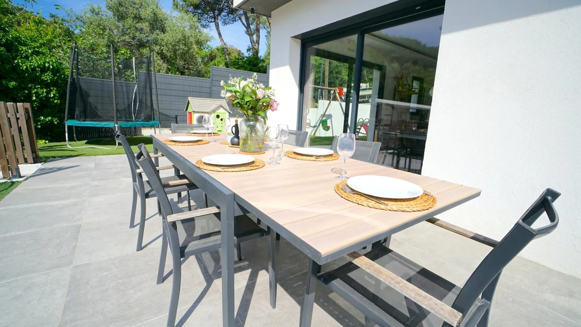 Villa Luxe Californienne - Piscine Poolhouse Antibes