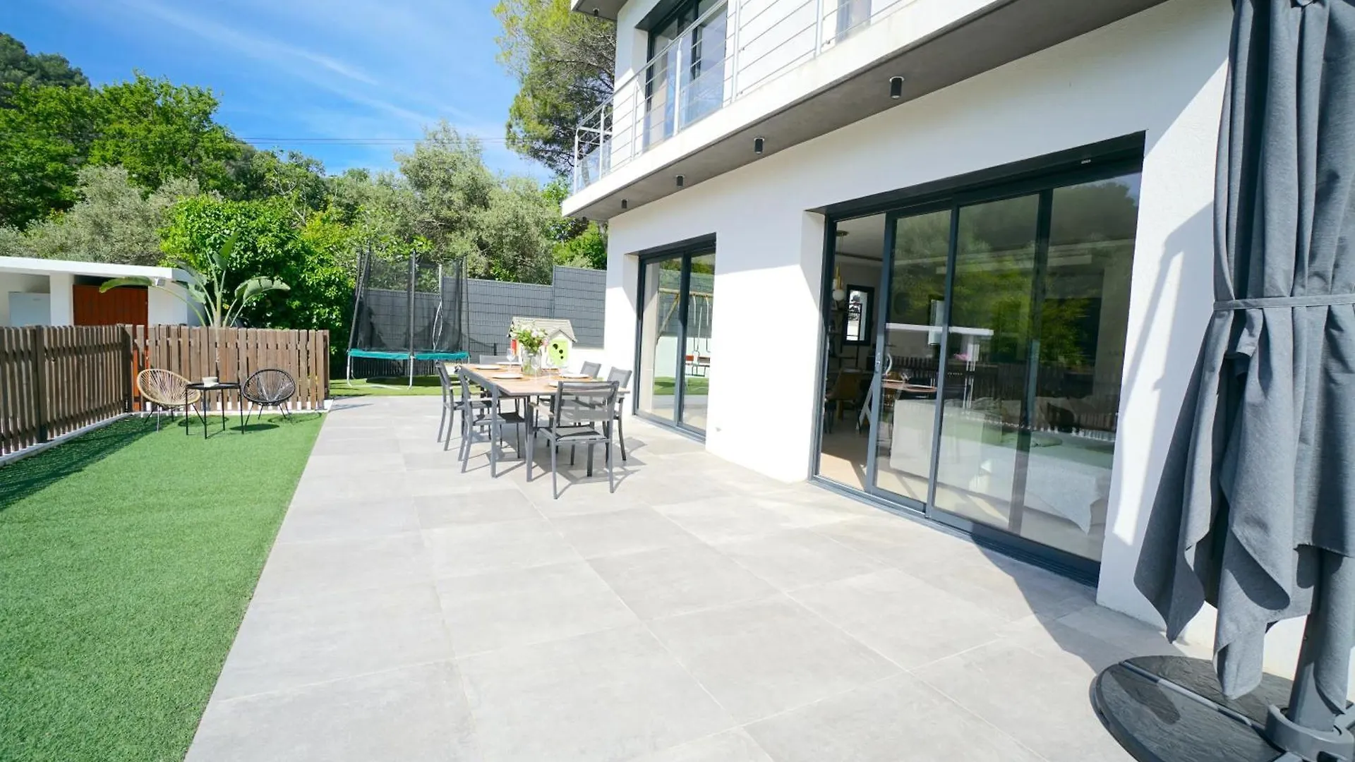 Villa Luxe Californienne - Piscine Poolhouse Antibes