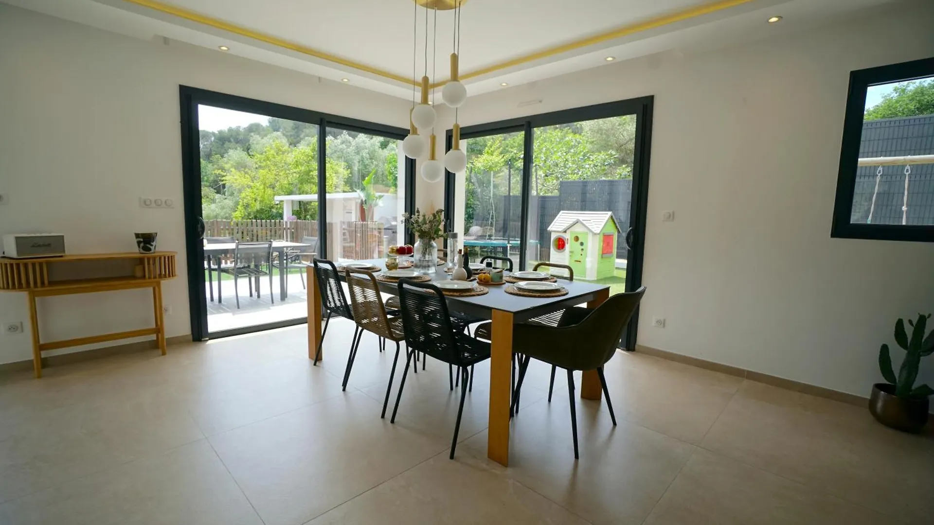 Villa Luxe Californienne - Piscine Poolhouse Antibes