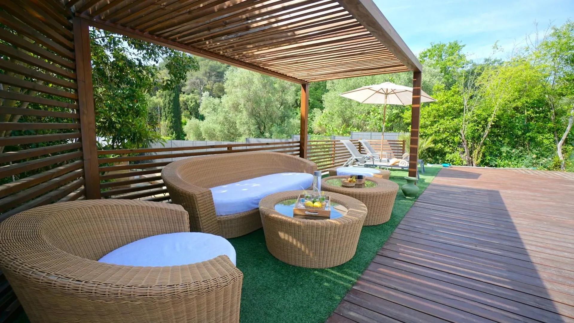 Villa Luxe Californienne - Piscine Poolhouse Antibes